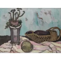 William Armstong, Still life, Oil on Canvas