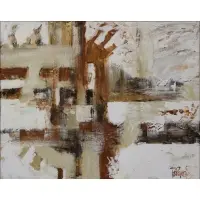 Lee Reynolds, Abstract composition, Oil on canvas