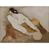 R. C. Gorman, Pottery Keeper, Oil on canvas
