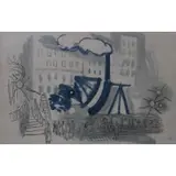 Raoul Dufy, Artist signature printed to lower right, Lithograph
