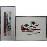 Reginald H. Neal, Morning, (2) Prints, one lithograph and one etching