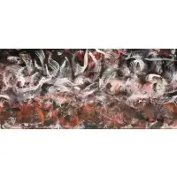 Mark Wiener, Large abstract composition, Acrylic on canvas