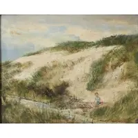 Frank V. Dudley, MORRIS (AMERICAN, 1912-1966), Oil on masonite
