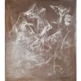 Eugenia Okoshi, Abstract Composition, Large oil on canvas