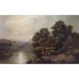 Leslie E. B. Smythe, Landscape, Oil on Canvas
