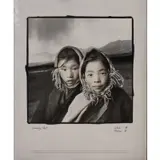 Phil Berges, Tibetan Portrait, Gelatin Silver Print