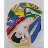 Tom Wesselmann, Cut steel with enamel paint