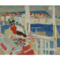Gustav Bolin, Untitled, oil on canvas