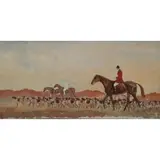 Paul Brown, Horse and Hounds