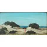 James Brooks, Beach Scene