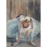 Arthur Clifton Goodwin, Dancer, Pastel on paper