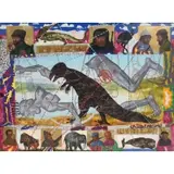 Alexander Zakharov, Dinosaurs, Large acrylic on canvas