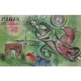 Paris: L'Opera poster by Marc Chagall, Lithograph, sold Sep 2022