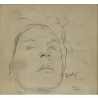 Bridges. Signed and titled lower right. From a Scarsdale, NY collection. Dimensions: 24.75 by Larry Rivers, Graphite on paper, sold Sep 2022