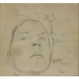 Larry Rivers, Bridges. Signed and titled lower right. From a Scarsdale, NY collection. Dimensions: 24.75