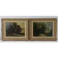 Untitled by Louis Kieffer, (2) Oils on Canvas, sold Sep 2022
