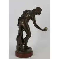 Walter Schott, The Ball Player, Bronze