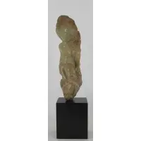 Lorrie Goulet, Attr, Natural Alabaster stone sculpture of female nude
