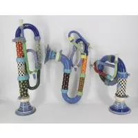 Steven Smeed, 98. From a Westchester County, NY estate. Dimensions: trumpet (25.5