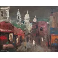 Max, Gordon (U.S./Mexico, 1910-1982), Oil on Canvas