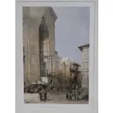 David Roberts, Grand Entrance to the Mosque of the Sultan Hassan, Lithograph titled "Grand Entrance to the Mosque of the Sultan Hassan"