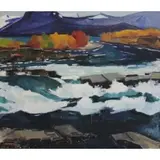 Kjell-Leander Engstrom, Untitled, Oil on canvas