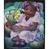 Lyonel Laurenceau, 95 to lower left.. From a Long Island, NY estate. Dimensions: 25.5, Oil on Canvas