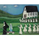 Rose Walton, 99 to verso. Dimensions: 16, Oil on Canvas on Board
