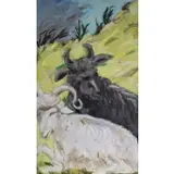 Nancy Mitchnick, Peaceable Kingdom, Oil on canvas