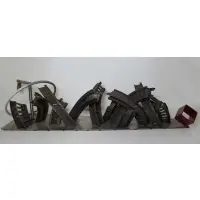 D. Phillip, Untitled, Brutalist Metal Sculpture