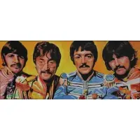 Chris Cargill, Beatles, Oil on Canvas