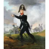 Horace Vernet, Horace Vernet, Oil on Canvas