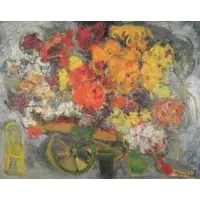 Emmanuel Mané-Katz, Mane Katz, Oil on canvas