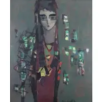 Zvi Meirovich, Untitled, Oil on canvas