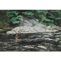 Churchill Ettinger, Untitled, Watercolor
