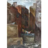 Untitled by Harold Rabinovitz, Oil on canvas, sold Jul 2022