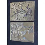 Joan Miró, Untitled, Bronze Plaques