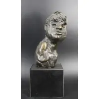 William A. Redgrave, Untitled, Bronze Bust