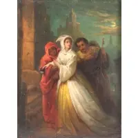 Louis Lang, Desdemona, Oil on canvas