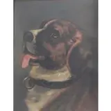 Mp Allison, St. Bernard, Oil on board