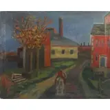 Benjamin Kopman, Village Scene