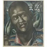 Mabel Dwight, Paul Robeson as Emperor Jones, 1930, Lithograph