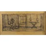 Claude Venard, Interior Scene