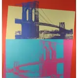 Brooklyn Bridge by Andy Warhol, 1983, Screenprint, sold Jun 2022