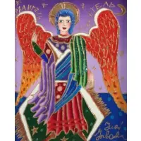 Yuri Gorbachev, Angel, Oil on canvas