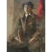 Ilya Yatsenko, Portrait, Oil on canvas