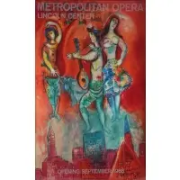 Metropolitan Opera by Marc Chagall, Poster, sold Jun 2022