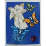Angel Baby by George Rodrigue, Silkscreen, sold Jun 2022