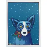Paper Ribbons and Me by George Rodrigue, Serigraph, sold Jun 2022