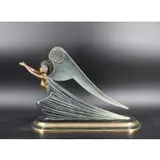 Erté, Angel, Bronze "Angel" Signed and numbered 200 of 350 (Circa 1985)